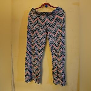 Mossimo wide leg chevron pants L